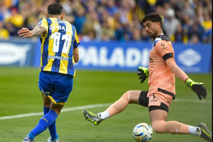 Di María: Debut y gol en Central