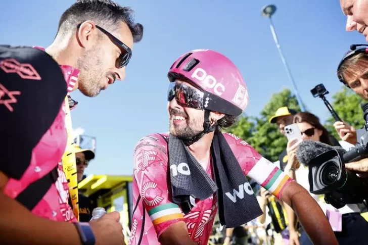 El irlandés Healy se vestirá de amarillo