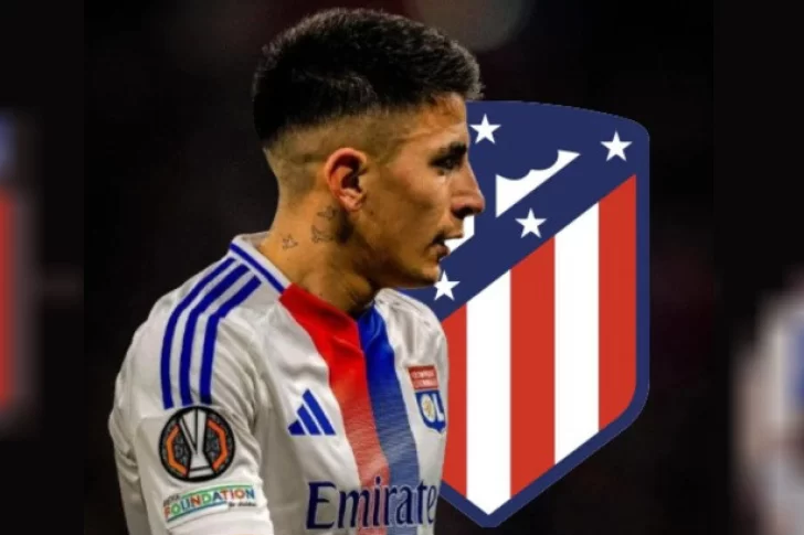Simeone sumó a Thiago Almada