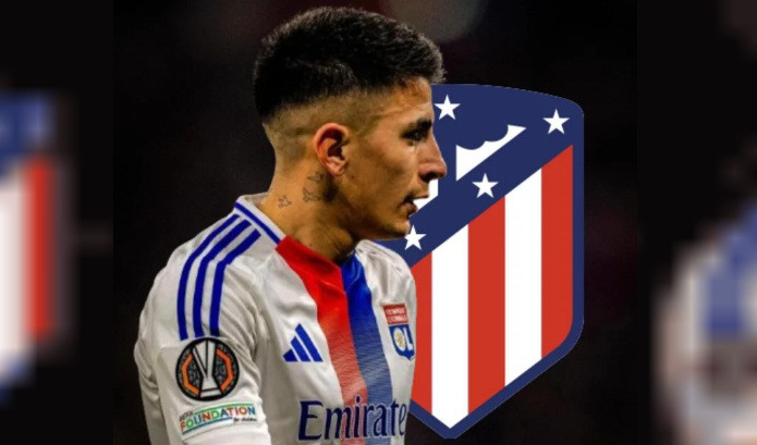 Simeone sumó a Thiago Almada