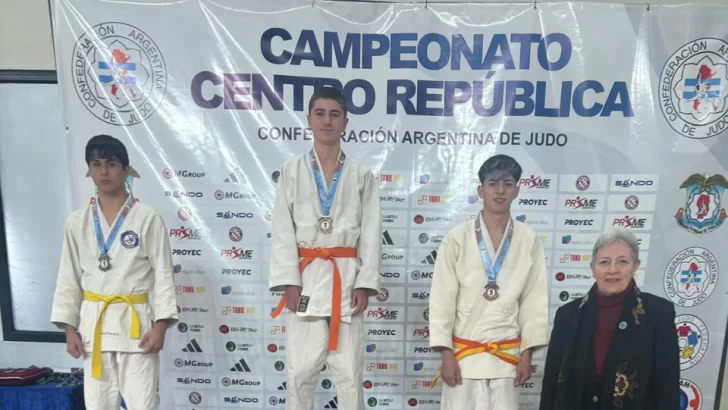 Ocho medallas de los judocas sanjuaninos