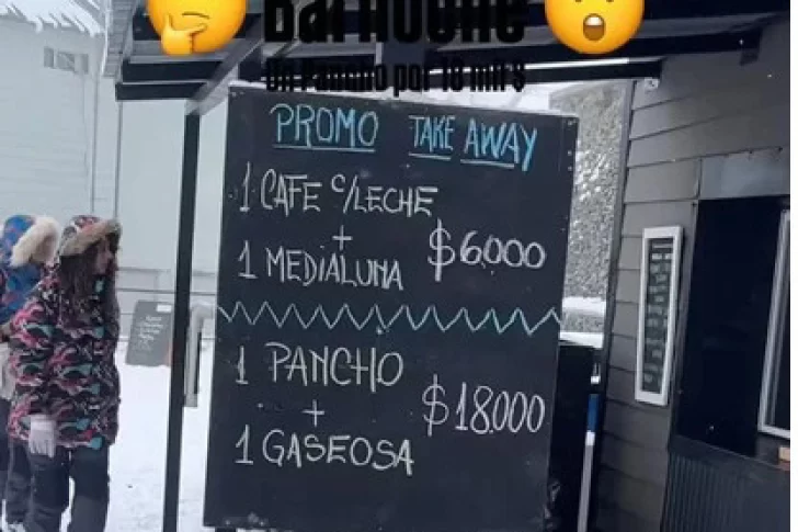 Comer en Bariloche sale más caro que en Aspen