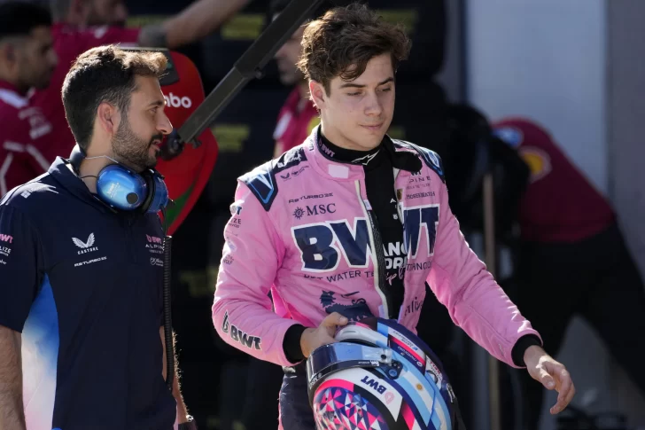 Colapinto, listo en Spa