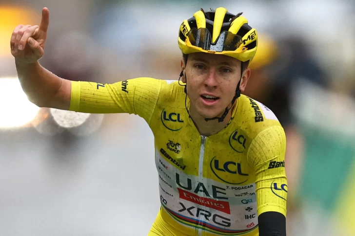 Pogacar ganó por cuarta vez la ronda gala