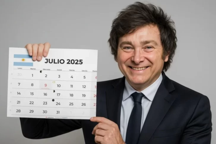 Feriado del 9 de julio 2025: la decisión de Milei que cambia los planes de los argentinos