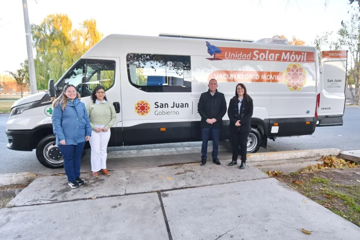 El nuevo Vacunatorio Móvil Solar recorrerá San Juan con tecnología sustentable y de última generación El nuevo Vacunatorio Móvil Solar recorrerá San Juan con tecnología sustentable y de última generación