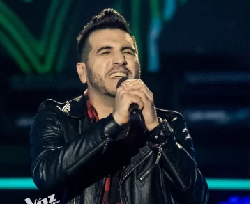 Otro sanjuanino en La Voz Argentina: Andrés Heredia se probó con clásico del rock nacional