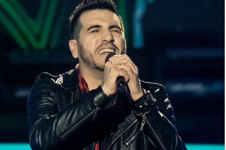Otro sanjuanino en La Voz Argentina: Andrés Heredia se probó con clásico del rock nacional