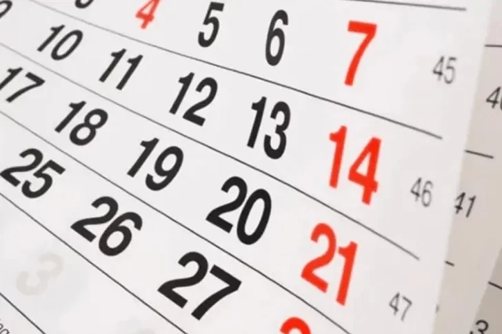 Cuándo es el próximo feriado luego del 9 de Julio