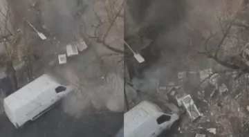 Voraz incendio en un depósito de electrodomésticos: la estructura colapsó y cayeron lavarropas y heladeras Voraz incendio en un depósito de electrodomésticos: la estructura colapsó y cayeron lavarropas y heladeras