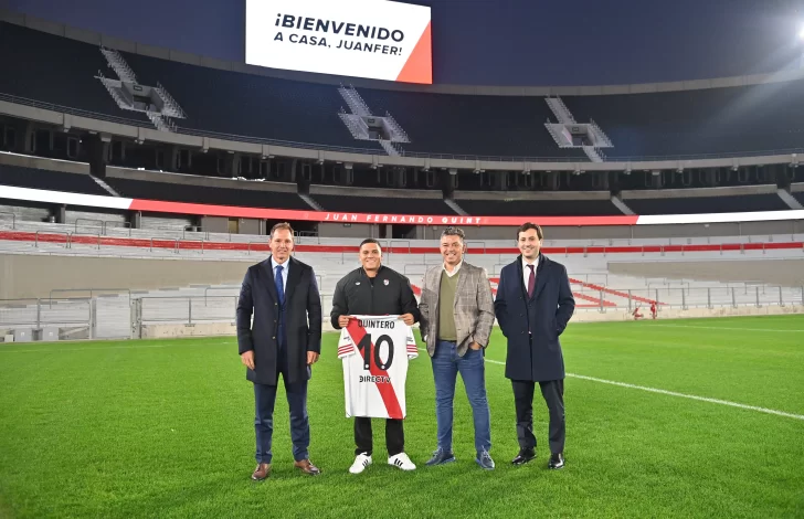 River anunció la vuelta de Juan Fernando Quintero con un posteo muy especial River anunció la vuelta de Juan Fernando Quintero con un posteo muy especial