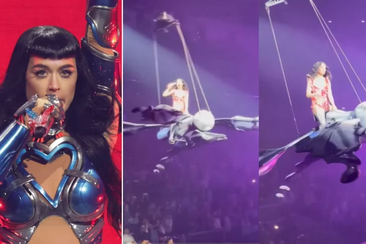El aterrador momento que vivió Katy Perry durante un show en San Francisco