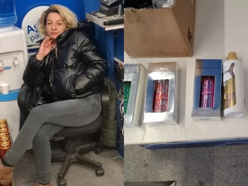 Mechera canchera: robó productos de perfumería y cuando la sorprendieron tuvo una insólita reacción Mechera canchera: robó productos de perfumería y cuando la sorprendieron tuvo una insólita reacción