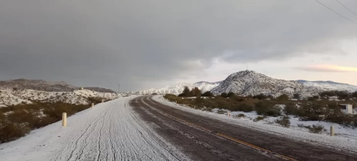Frío polar: conocé el estado de rutas nacionales en San Juan Frío polar: conocé el estado de rutas nacionales en San Juan