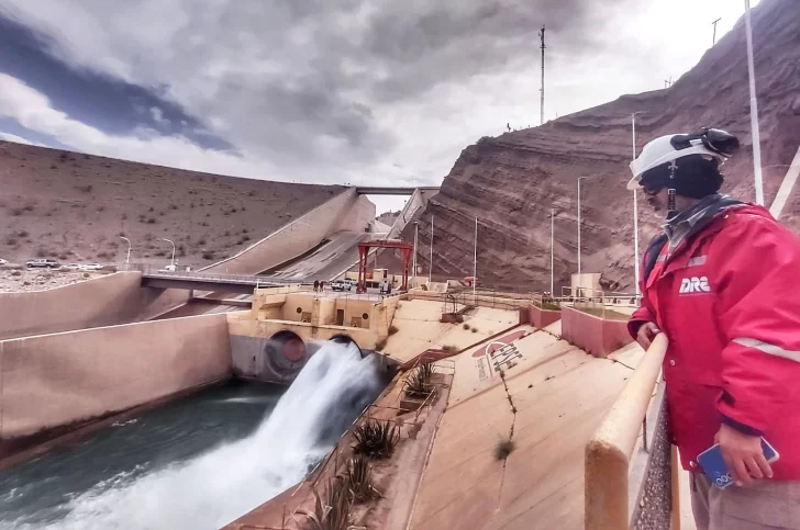 Dique de Ullum: la logística de un trabajo que involucra hasta las Fuerzas de Seguridad