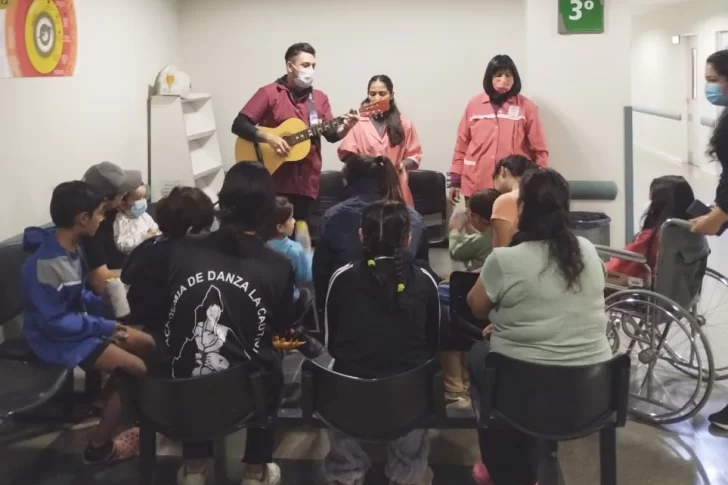 Extienden la contención a los niños en el Marcial Quiroga