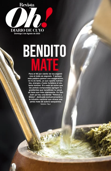 Tapa Revista OH! 03 de Agosto de 2025