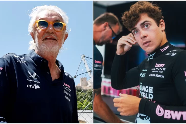 Tras las duras críticas, Briatone pegó el volantazo y destacó el trabajo de Colapinto en Alpine