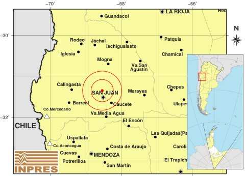 Se movió San Juan durante la madrugada: los datos del sismo Se movió San Juan durante la madrugada: los datos del sismo