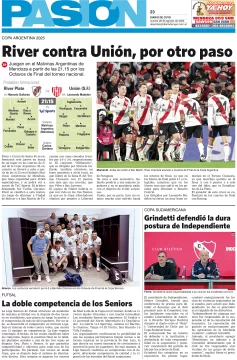 Tapa Pasión 28 de Agosto de 2025