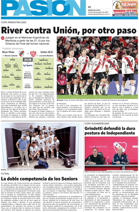 Tapa Pasión 28 de Agosto de 2025