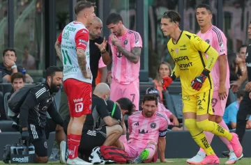 Messi, tocado preocupa