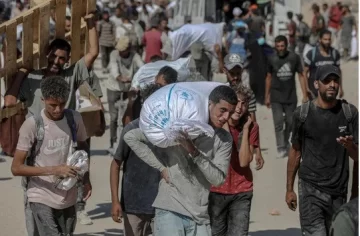 20 muertos en el asalto a los camiones con comida en Gaza