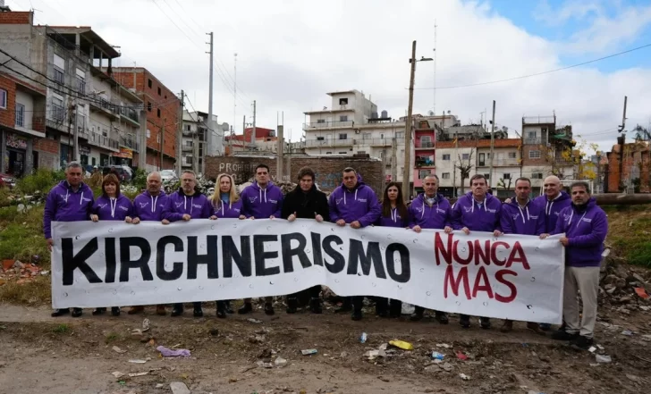 “Kirchnerismo Nunca Más”