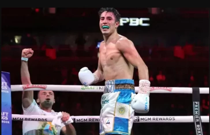 Mirco Cuello noqueó y es campeón mundial interino