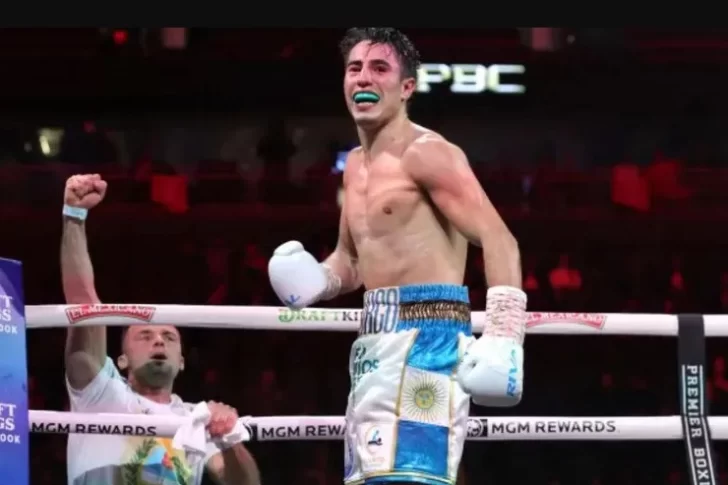 Mirco Cuello noqueó y es campeón mundial interino