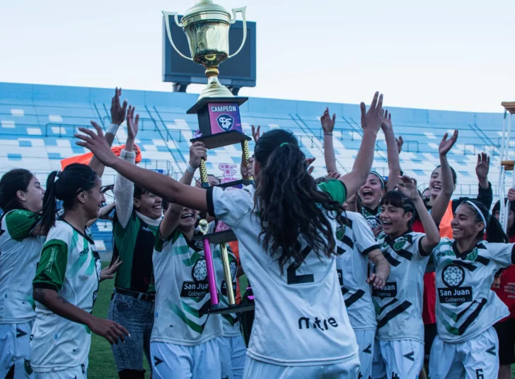 San Martín, campeón femenino