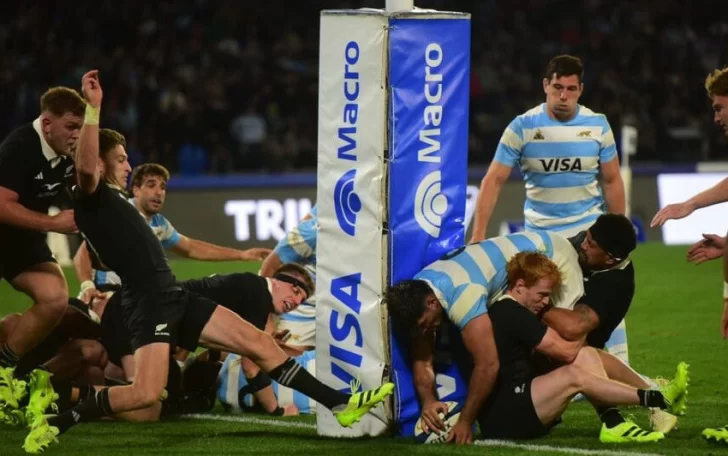 Los Pumas no pudieron con los All Blacks 24-41