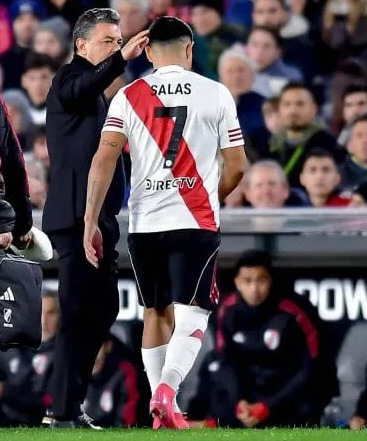 Con Salas de regreso, ahora Gallardo define su delantera