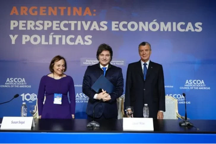 Para Milei “los K tienen secuestrado al Congreso”