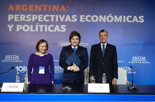 Para Milei “los K tienen secuestrado al Congreso”