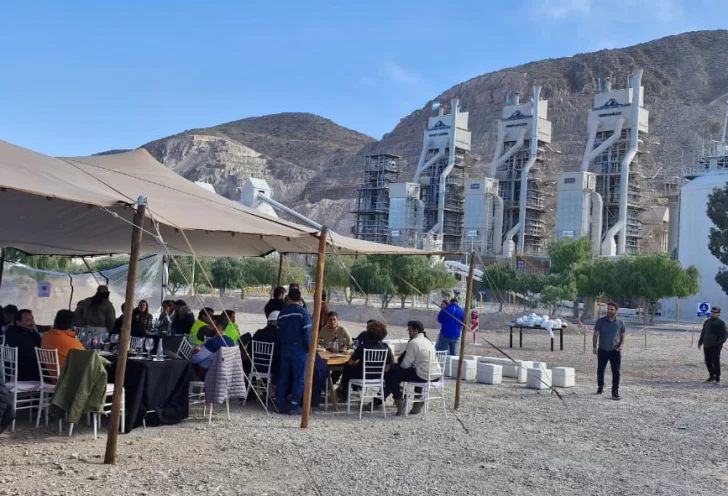 Industriales recorrieron una calera