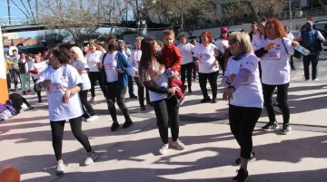 Una caminata saludable donde hubo derroche de energía y entusiasmo