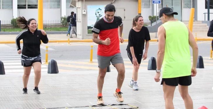Santa Lucía: abrieron un espacio para enseñarle gratis a la gente cómo correr