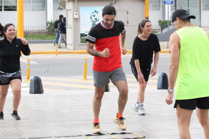 Santa Lucía: abrieron un espacio para enseñarle gratis a la gente cómo correr