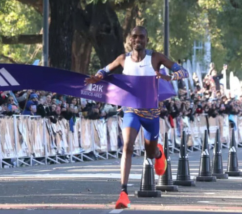 Kiplimo ganó en Buenos Aires