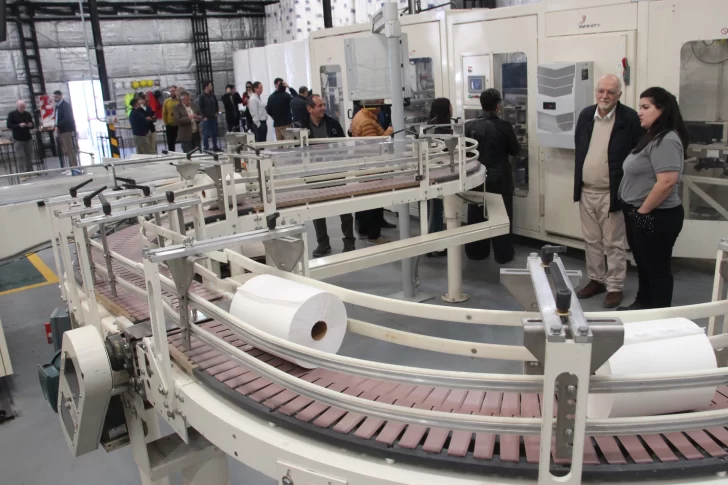 Nueva línea en la producción de papel