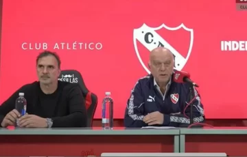 Grindetti defendió la dura postura de Independiente