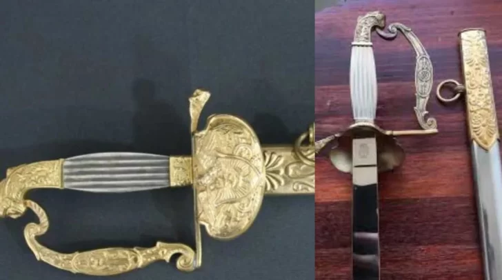 El sable y la espada de los próceres Argentino – Chileno