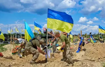 Población y gobierno de Ucrania debaten sobre sacrificar territorio a cambio de un cese el fuego