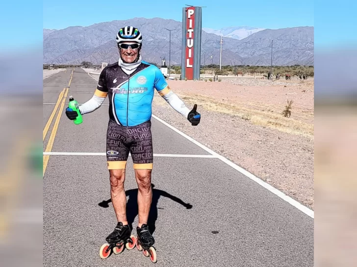 Oscar Contrera: con entrenamientos en altura, así se prepara el Cóndor del patín sanjuanino para otro cruce de Los Andes Oscar Contrera: con entrenamientos en altura, así se prepara el Cóndor del patín sanjuanino para otro cruce de Los Andes