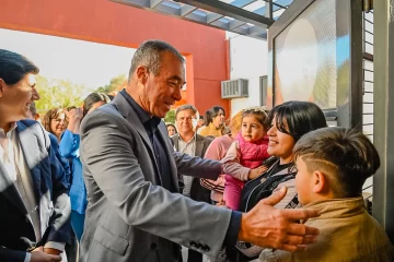 Fabián Martín llegó hasta La Puntilla para acompañar a los vecinos en el operativo San Juan Cerca Fabián Martín llegó hasta La Puntilla para acompañar a los vecinos en el operativo San Juan Cerca