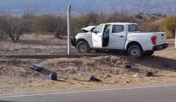 Ruta 40: dos muertos