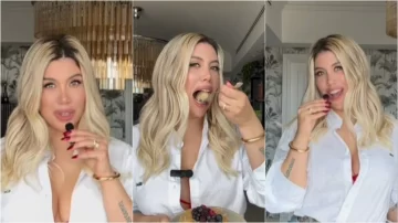 Wanda Nara protagonizó una publicidad de maní: ¿palito para Icardi?