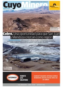 Mirá Cuyo Minero, el suplemento especializado que se presenta full color: 24 páginas de información y análisis