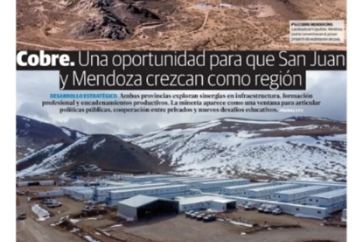 Mirá Cuyo Minero, el suplemento especializado que se presenta full color: 24 páginas de información y análisis